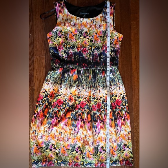 Cynthia Rowley women’s multicolor floral stretch fit and flare dress size 4. - Picture 9 of 11